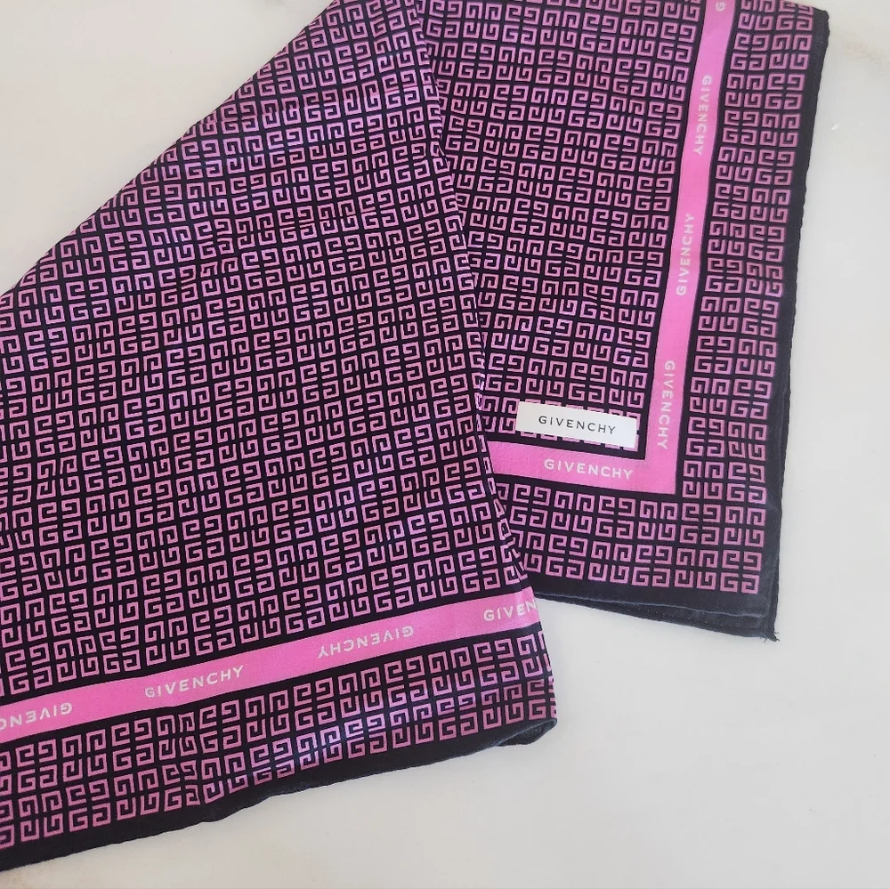 Set Of 2 Givenchy Scarves. Keep One & Sell One! Or Gift One! Holidays Are Coming - Picture 15 of 15